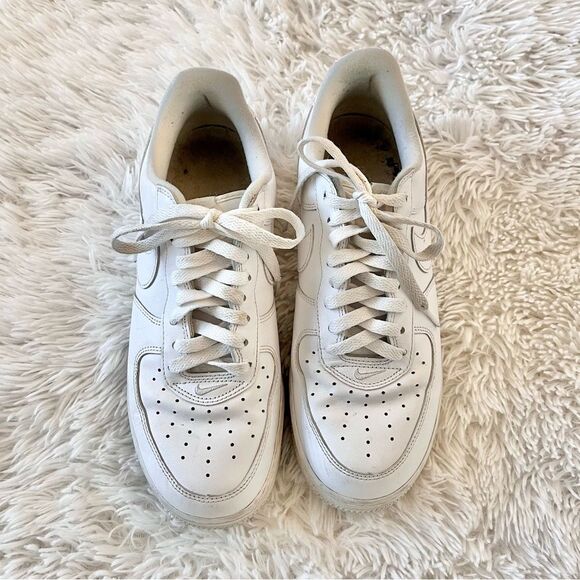 Supreme X Nike Air Force 1 low white box logo red size 8.5 men’s - Picture 3 of 8